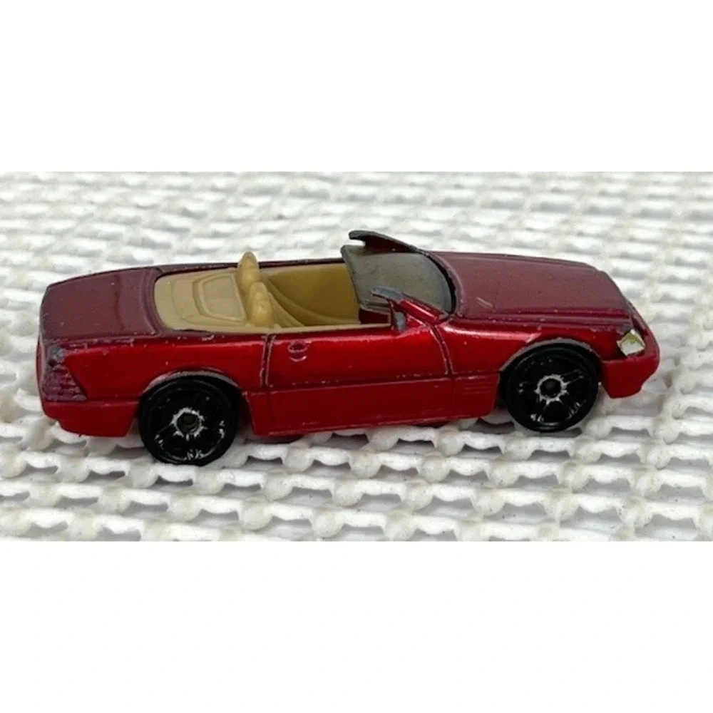 Hot Wheels Mattel 1989 Red Mercedes-Benz‎ SL Convertible